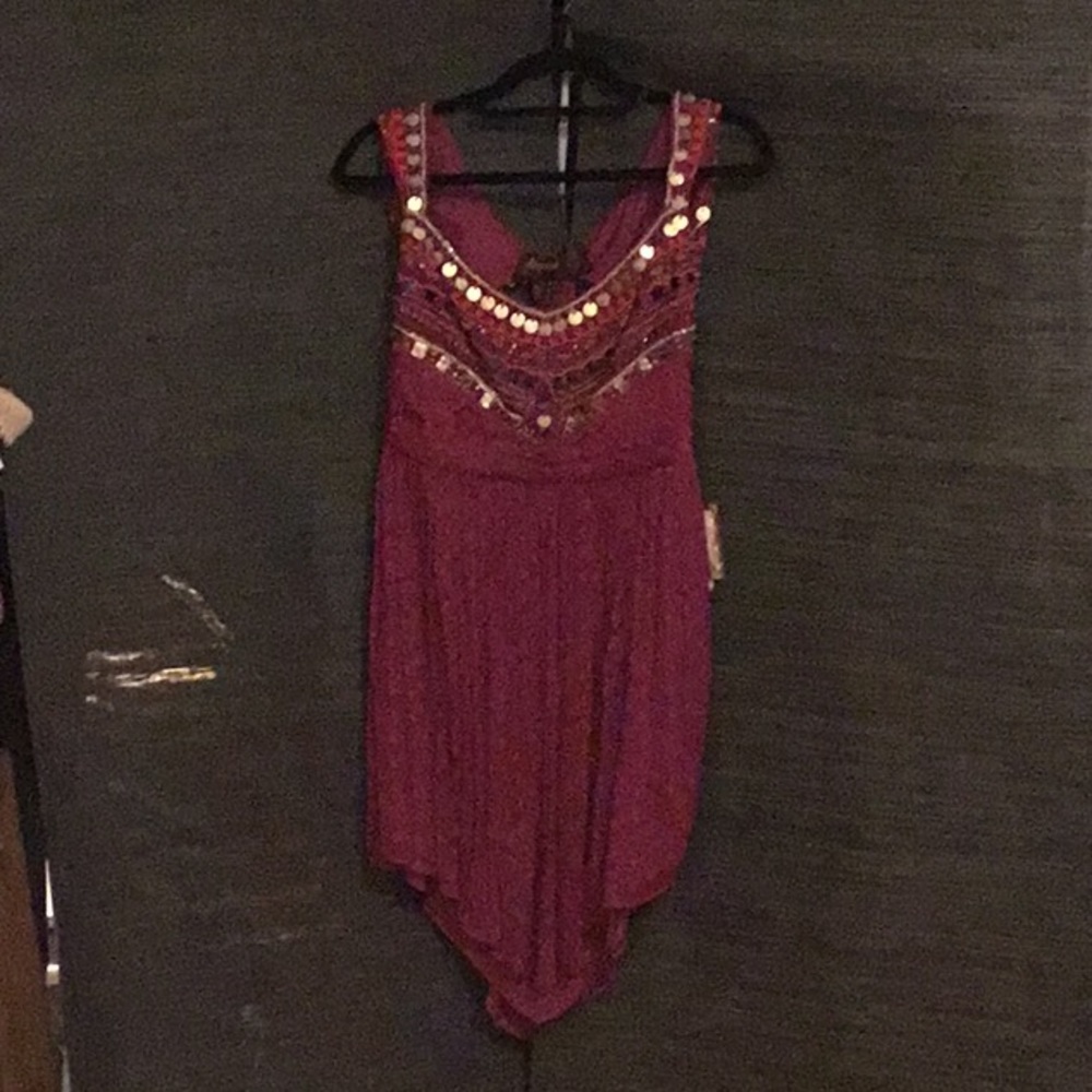 Free People fuchsia dress - Picture 2 of 5